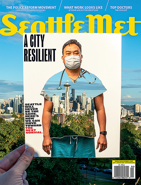 Thomas Lamperti, MD Seattle Met magazine Top Doc 2020 cover